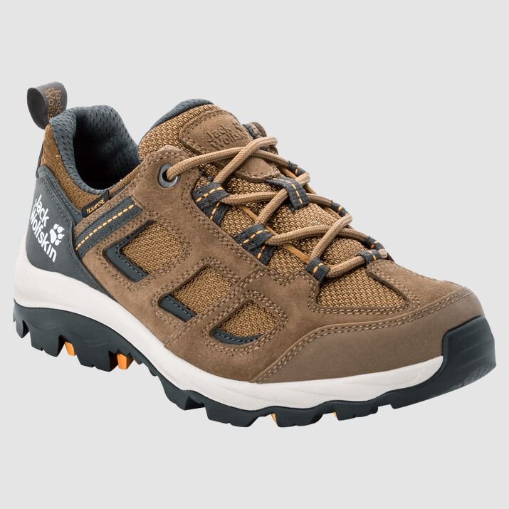 Zapatillas Senderismo Jack Wolfskin Vojo 3 Texapore Low Mujer Marrom/Albaricoque Mexico-1649528